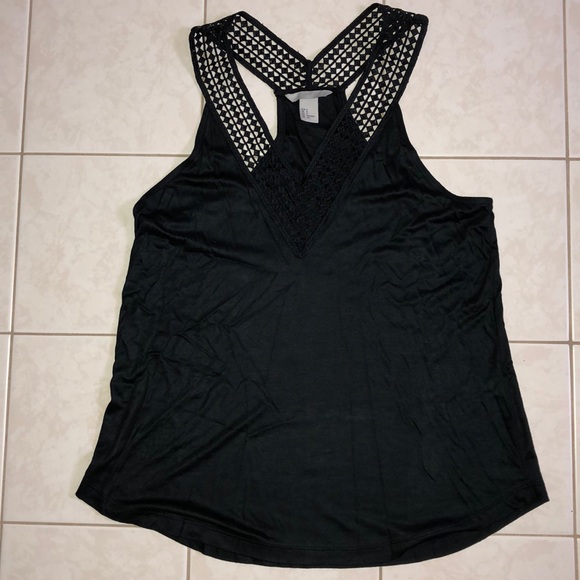 Navy Blue Summer Blouse/Tank - Picture 2 of 3